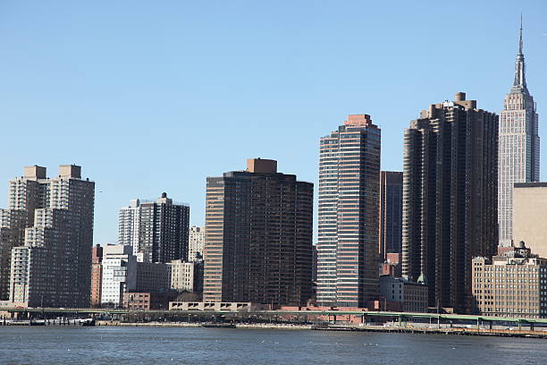 istock Manhattan, view from Long Island, USA 466516022
