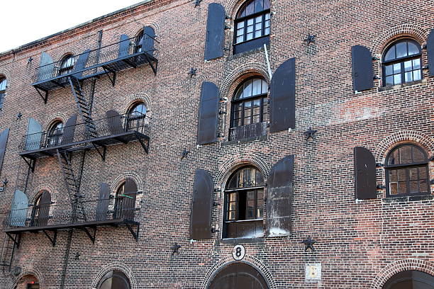 istock NYC -classical old Brooklin in cast-iron, USA 466516720