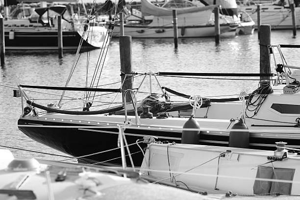 istock Luxury yacht on pier at seaside in Denmark. 466520410