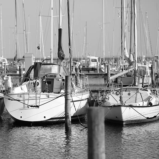 istock Luxury yacht on pier at seaside in Denmark. 466520418