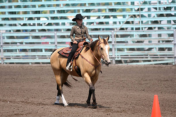 istock Horsebackriding at the County Fair and Rodeo 466523131