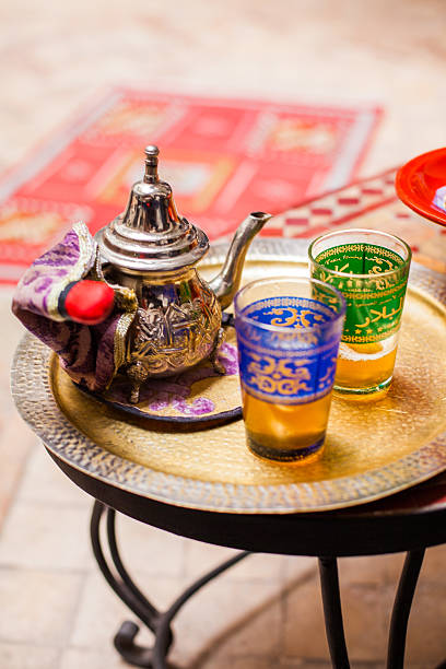 istock Oriental tea, Moroccan hospitality 466524520
