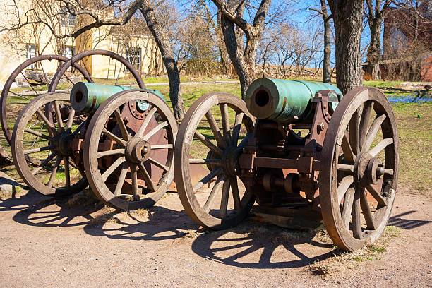 istock Old cannon. Suomenlinna island, Finland 466524998