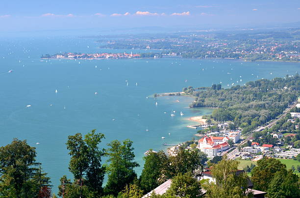 istock Spectacular picturesque view on Lindau on Lake Bodensee, Germany 466527640