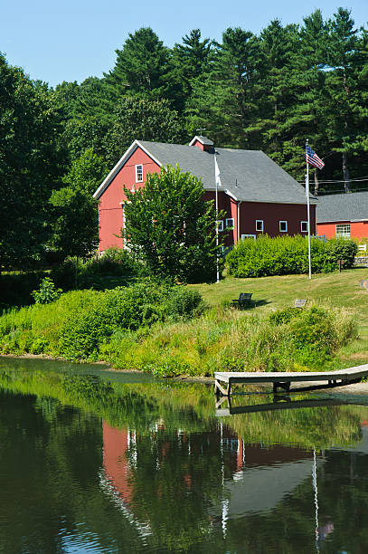istock Reflections of River Bend Farm 466535981