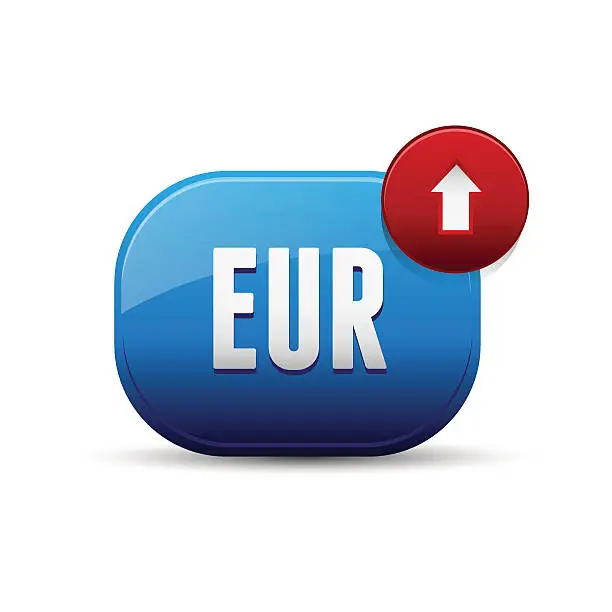 Vector illustration of EUR Currency - Euro