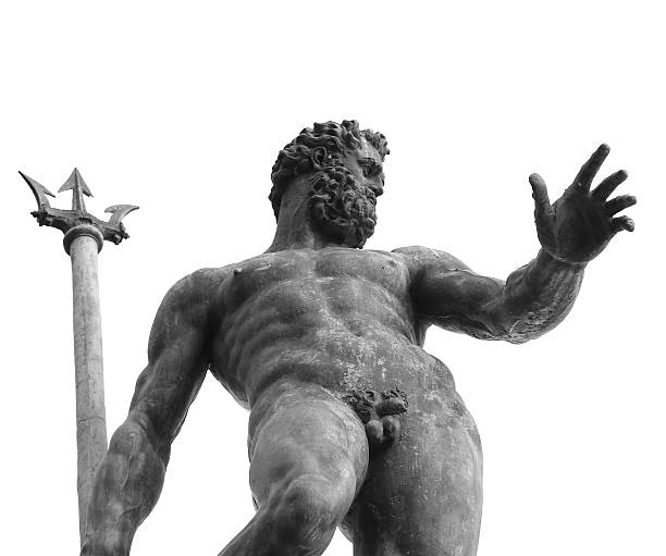 istock Bologna, Italy, naked Neptune with Trident 466539594