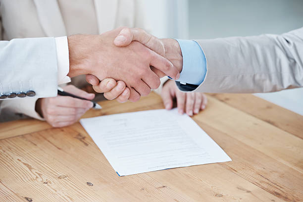 istock They've reached an agreement 466541543