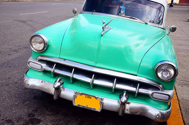 istock American Dream Car in Cuba 466545479