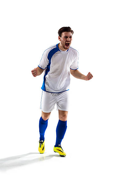 istock Soccer player pumped up with adrenaline 466547968