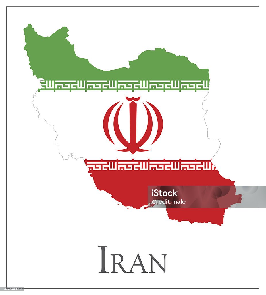 Iranflag Map Iran Flag Map Stock Illustration - Download Image Now - All Middle ...