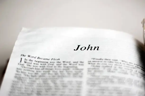 Book of John in the Bible