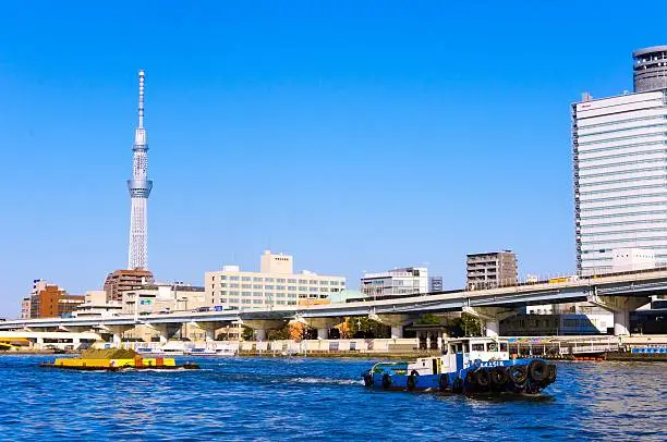 Photo of Sky Tree and Sumida River
