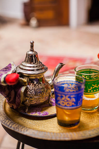 istock Oriental tea, Moroccan hospitality 466552658