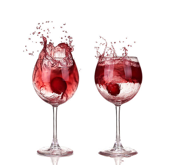 istock glass of red wine grapefruit isolated on a white background 466553318