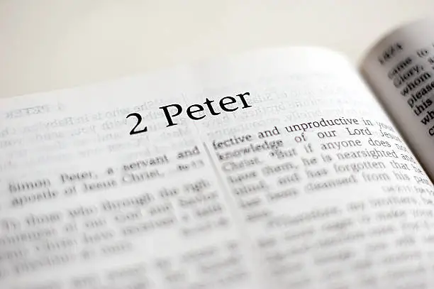 2 Peter, one of 66 books of the Bible