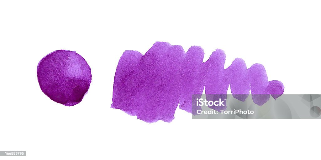 Viola acquerello elemento di design - Illustrazione stock royalty-free di Arte