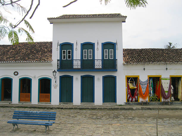 istock Trade installed in colonial building in Paraty 466555608