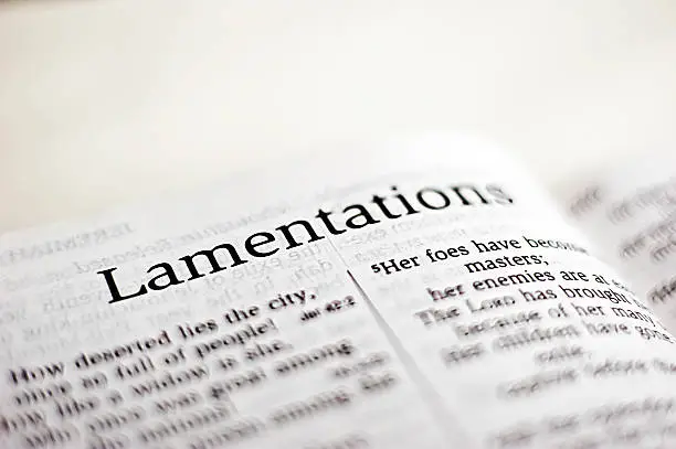 Book of lamentations