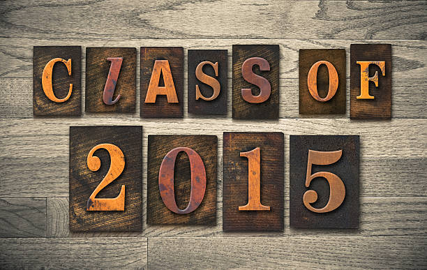 istock Class of 2015 Wooden Letterpress Type Concept 466557662