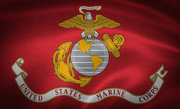 flaga zjednoczonych marine corps - marines zdjęcia i obrazy z banku zdjęć