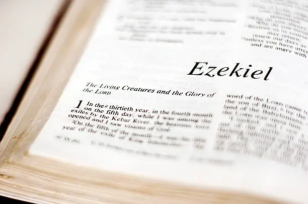 Ezekiel, one of 66 books in the Bible