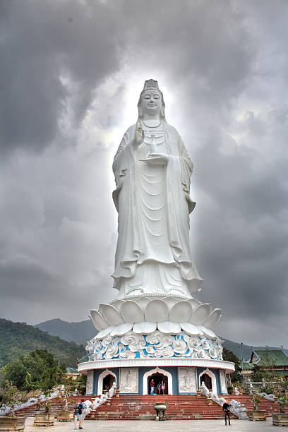 guānyīn de da nang, vietnam - guan yin photos et images de collection