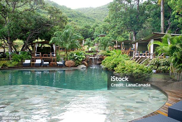 Tropical Spa Resort Stock Photo - Download Image Now - 2015, Chair, Gazebo