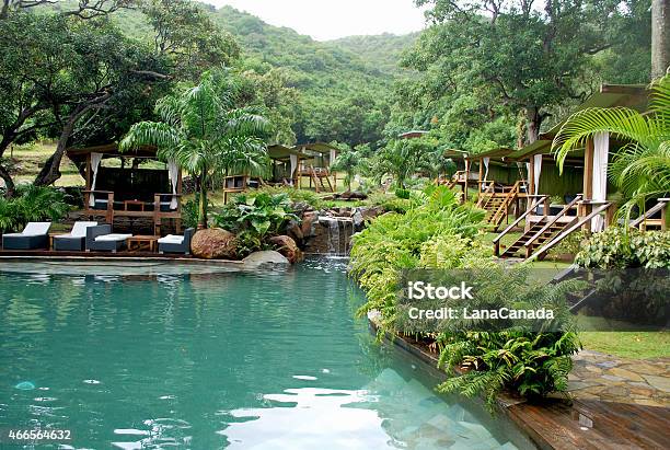 Tropical Spa Resort Stock Photo - Download Image Now - 2015, Chair, Gazebo