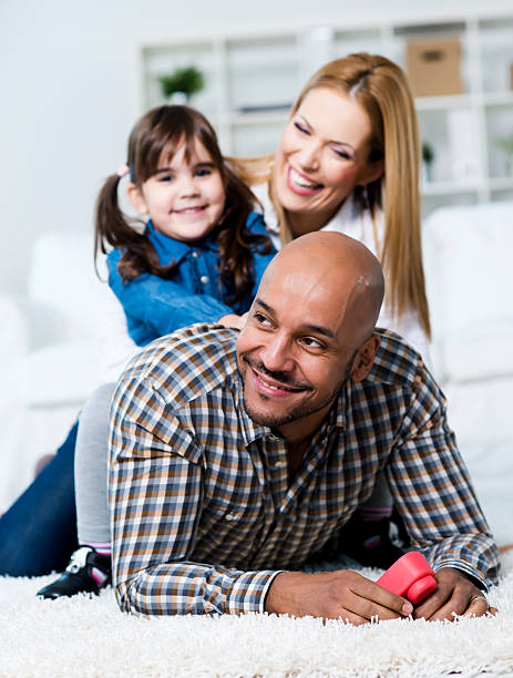 Family at home