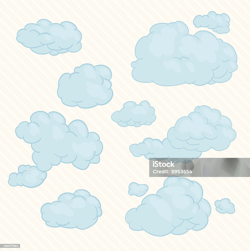 clouds Abstract stock vector
