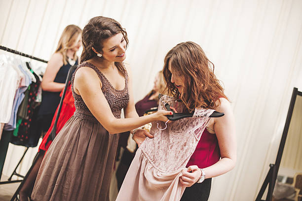 istock Young women shopping 466571861