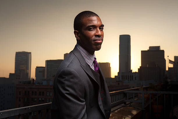 istock Confident Businessman on Balcony 466572590