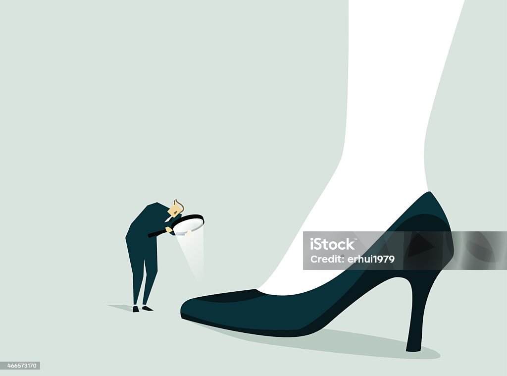 High Heels Illustration and Painting Human Foot stock vector