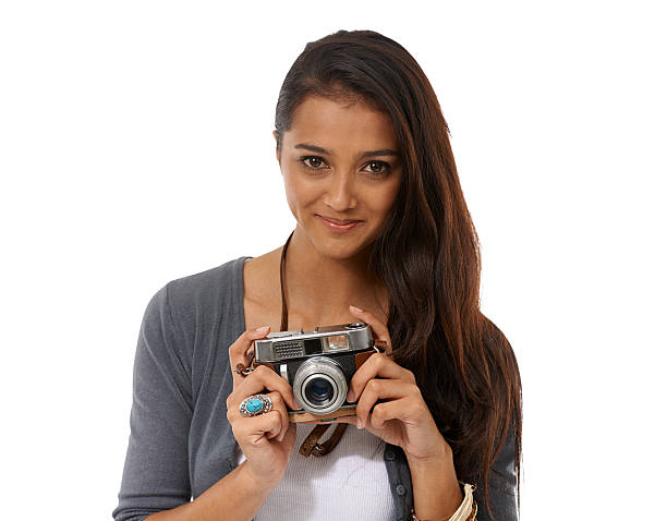 istock She loves retro photography 466574231