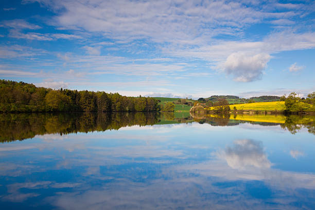 istock Symmetry in the summer landscape 466575646