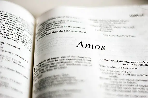 Amos, one of 66 books of the Bible