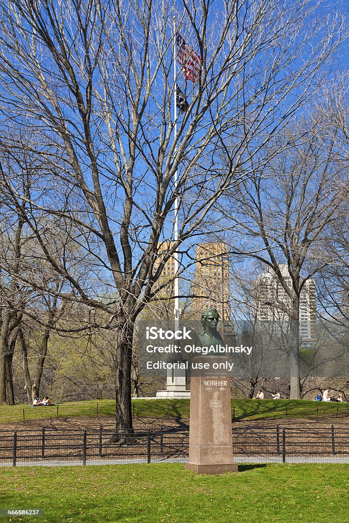 Central Park no início da Primavera, Cidade de Nova Iorque. - Royalty-free Ajardinado Foto de stock