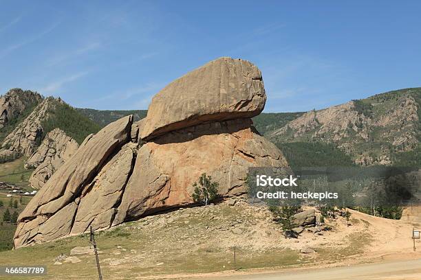 Turtle Rock Terelj National Park Mongolia Stock Photo - Download Image Now - Animal Wildlife, Animals In The Wild, Asia