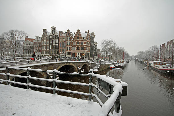 istock Winter in Amsterdam the Netherlands 466588620
