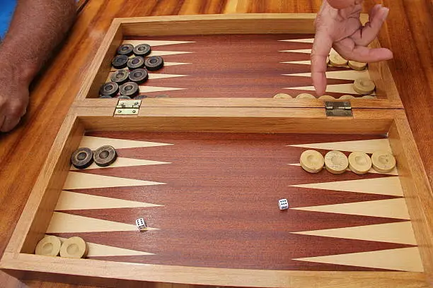 Photo of backgammon