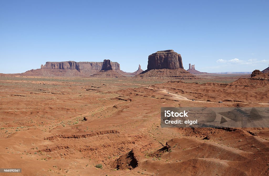 The Mittens de John Ford Point, Monument Valley - Photo de Amérique du Nord libre de droits