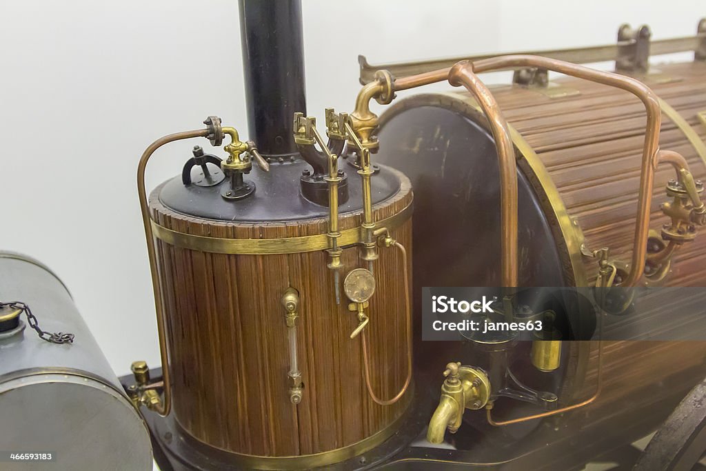 Old Train Machine Old Steam Train Machine Stock Photo - Download Image Now - Machinery ...