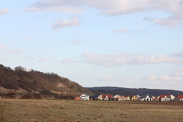 istock and field, partly with gedreide, green 466593440