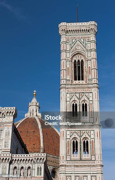 Dumo Santa Maria Del Fiore And Giottos Bell Tower Stock Photo - Download Image Now - Architectural Dome, Architecture, Bell Tower - Tower