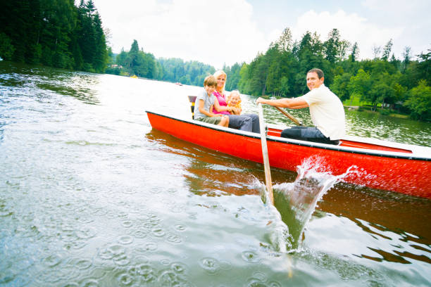 istock family enjoying a boat trip 466596987