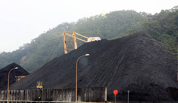 istock mountains of coal in a mine 466600251