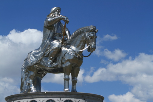 Genghis Khan Monument Zonjin Boldog Mongolia