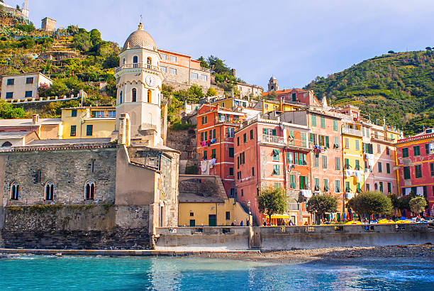 istock View of Vernazza, Italy 466609132