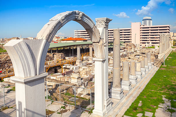 istock Izmir, Turkey, Ruins of Ancient Smyrna 466609148